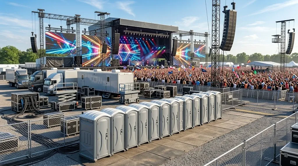 Concert Restroom Rental in Spokane Valley, WA