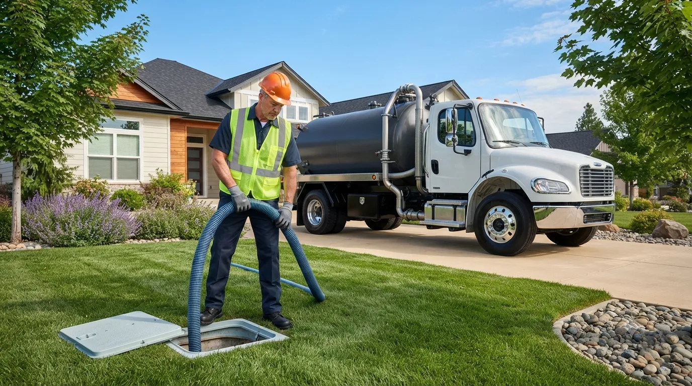 Septic Tank Cleaning in Spokane Valley, WA